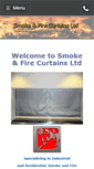 Mobile Screenshot of fire-curtains.net